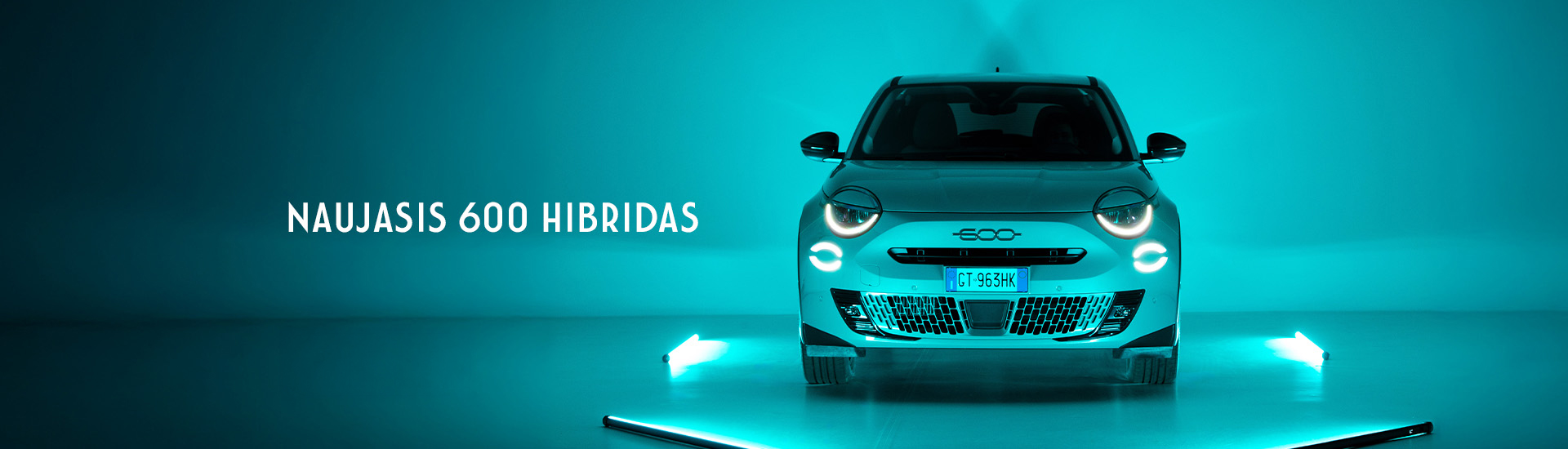 Naujasis Fiat 600 hibridas